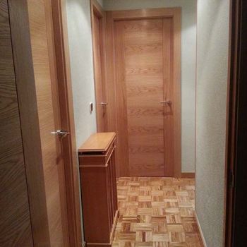 parquet cubrerradiador y puertas interior